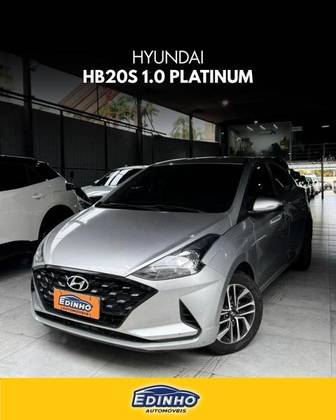 HYUNDAI HB20S 1.0 TGDI FLEX PLATINUM AUTOMÁTICO HYUNDAI HB20S 1.0 TGDI FLEX PLATINUM AUTOMÁTICO